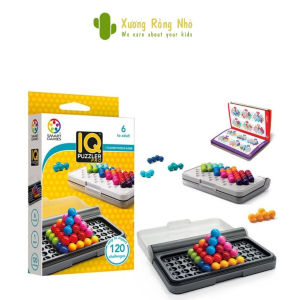 Bộ Đồ Chơi Thử Thách Trí Thông Minh IQ 120 Hạt 3D Giúp Rèn Luyện Tư Duy Xương Rồng Nhỏ