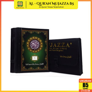 Quran Mujazza B5 Perjuz B5Al Quran Tanpa TerjemahanAl Quran Murah B5 Agung Media