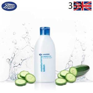 ✲British genuine goods Boots Cucumber Emulsion Vitamin Deep Moisturizing 150ml White Hydrating and Moisturizing❉
