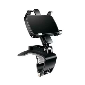 360 Degree Rotating Car Phone Holder Universal Cell Phone Car Clip Mount Stand Adjustable Mobile Cradle Stable Phone Grip Driving Navigation Accessory Vehicle Bracket