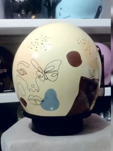 Helm Wanita Terlaris: Kaca, Sarung Helm & Buble Warp