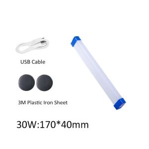 LED Emergency Light USB Rechargeable Light Tube Energy Saving Lamp Portable Camping Light Outdoor