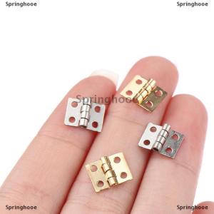 [COD] Springhooe รถตีนตะขาบบังคับ Traxxas สำหรับ1 10รถ1 14รถดัมพ์ Tamiya RC รถดัมพ์ Scania 770S Volvo 10ชิ้นบานพับจำลองประตูขนาดเล็กพับได้