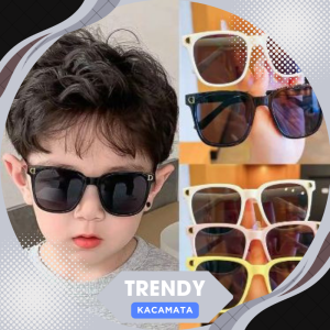 TRENDY Kacamata Hitam Anak New Trend/Fashion Anak Terbaru Kotak High Quality Import