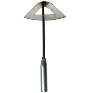 Steel Hardened Hollow Hoe Handheld Weeding Rake Planting Vegetable Farm Garden Tools Agriculture Tool Weeding Accessories