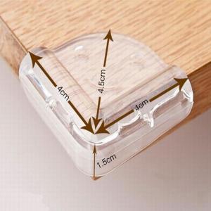 Combo 4 Miếng Bọc Góc Bàn Bịt Cạnh Bàn Silicon CAO CẤP Góc Vuông An Toàn Cho Bé