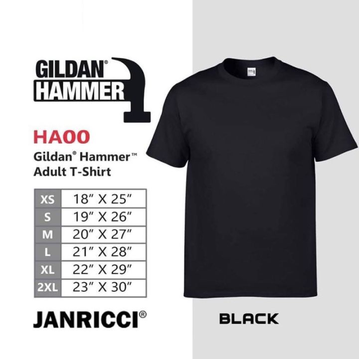 Gildan hammer size 2025 guide