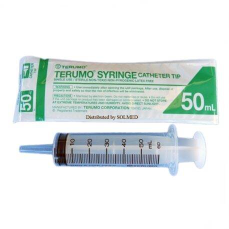 TERUMO Catheter Tip/Eccentric Tip Syringe/Luer Lock Tip 50ML 1's ...