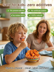 ✨100% All-Natural✨ Premium Quality Crispy Baby Crabs Delicious Spicy Whole Crab Ready-To-Eat Seafood Snack Crispy Crab Meat Snack