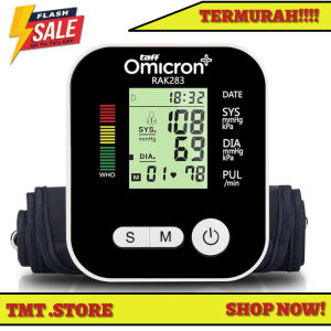 Tensi Darah Digital Otomatis Tensimeter Terbaru 2024 & Alat Pengukur Tekanan Darah Electronic Blood Pressure Portable Notifikasi Suara