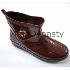 Lo Cut Rubber Rain boots Kasut boot Getah 903 BN/BK/YW