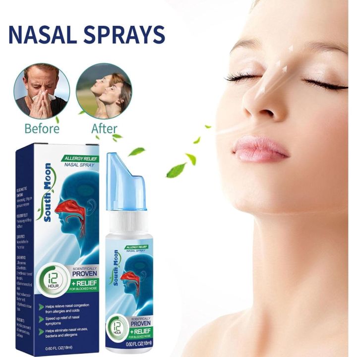 Rhinitis Nasal Sprays Nose Care Spray Decongestant Nasal Spray | Lazada