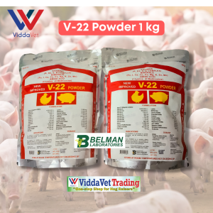 Davsaic V22 vitamins powder 1 kilo V22 vitamins for gamefowl V22 vitamins powder belman v22 vitamin v22 vitamins powder  v22 multi vitamins  vitamins v22  Belman laboratories  Belman products  1 kg V-22 Powder Vitamins Minerals for pets and Livestock