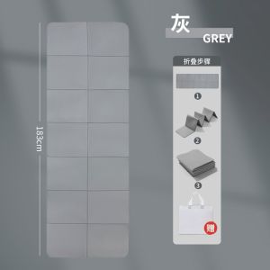 One Piece Yoga Mat Foldable Children Nap Anti-slip Shock Absorption Mute Thickened Girls Dedicated Portable Mat Floor