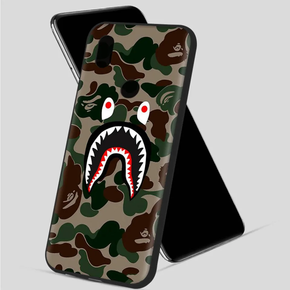 Pro Max Iphone Case Bape Bape Shark Soft Case Casing For IPhone XR