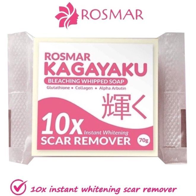 Rosmar Kagayaku Soap Scar Remover 10x Instant Whitening Scar Remover