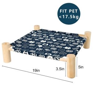 Foldable large elevated pet dog bed breathable and comfortable washable mesh cooling pad suitable for dogs washable suitable for large cats and dogs breathable sofa pet march pet dog cat mattress