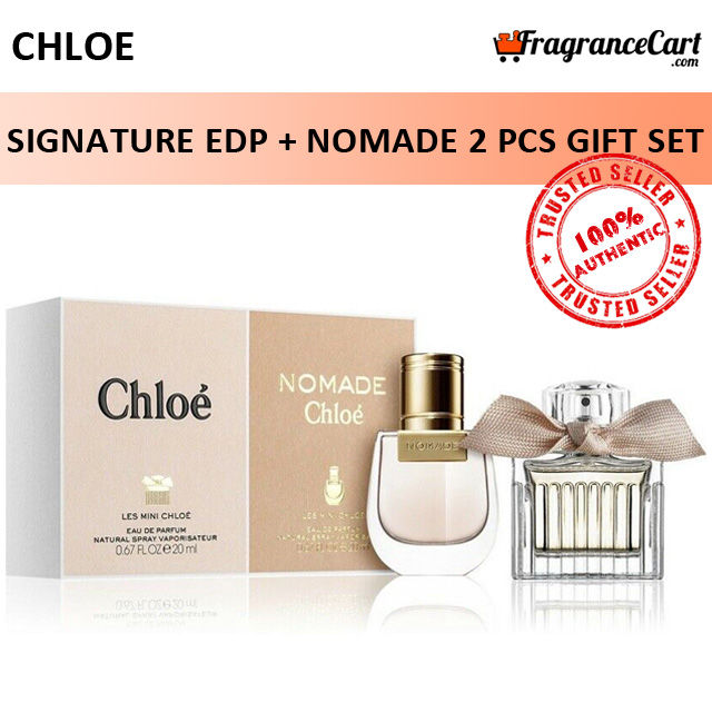 Chloe Signature EDP + Nomade 2 Pcs Gift Set for Women (20ml