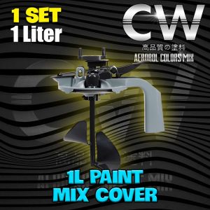 2K Paint Mixing System Agitator Lid For 1L/4L Paint Can 2K Tinter Paint Mixer Machine & Manual Mixing Lip Stirring Cover