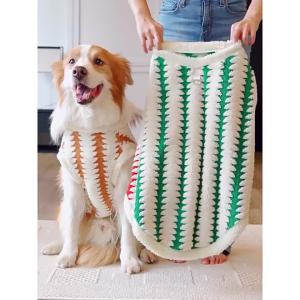 Golden RetrieverClothes Autumn Winter Large Dog Clothes Cat Clothes Accessories Cat Plush New Style Supplies Fleece Lined