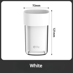 Portable Toothbrush Case Double layer Toothbrush Cup Portable Toothbrush Storage Box Travel Bathroom Accessories