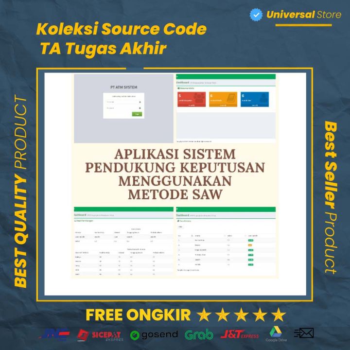 Koleksi Source Code Sc Ta Tugas Akhir Aplikasi Spk Sistem Pendukung Keputusan Metode Ahp 0390