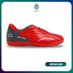Sepatu Futsal Specs Accelerator Pria Satu Pro IN Hitam Silver Size 38 - 43