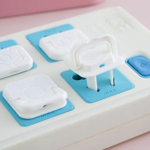 20Pcs Outlet Covers with Hidden Pull Handle Baby Proofing Plug 2/3-Prong Child Safety Anti-electric