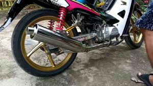 KNALPOT RACING CKD STANDAR SATRIA FU BUAT JUPITER Z VEGA ZR GREND LEGENDA MINTI C70 SUPRAFIT SUPRA LAMA SUPRA FIT SMES SHOGUN GREN BLADE REVO PRIMA SUPRA 125 BLADE DLL