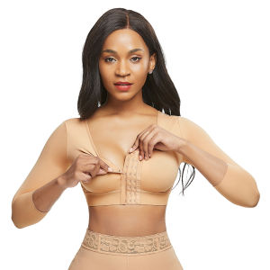 Post Sugery Push Up Bra Women Corset Body Shaper Slimming Corset Arm Compression Shapwear Sports Bra Brassier Crop Top