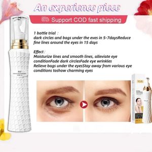 Instant eye bag removal cream Eye massage firming essence Dark circles removal Fat particles removal Anti-wrinkles Delay aging Eye massage essence
