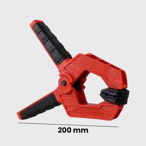 Klip Jepit Kayu Spring Clamp Strong Wood Carpenter 9 Inch - S825 DURATEC MERAH