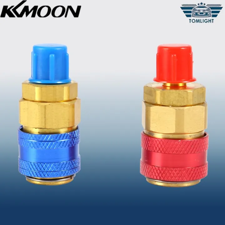 R134a Auto Car Quick Coupler Connector Low & High Side AC Manifold ...