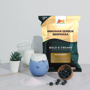 Bubuk Minuman Blueberry Plain Tanpa Gula 1 kg - Serbuk Instan - JPS