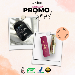 ALMAHIRA SKINCARE PACKAGE BUNDLING BB CREAM + GLAM CUSHION-FOUNDATION-ALAS BEDAK-
