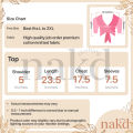 NAKD FASHION EUNISE PLUS SIZE BASIC DAILY CASUAL ROUND NECK KNITTED BLOUSE TOP FOR WOMEN L-2XL 5082. 