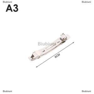 [COD] Biubiuni 10pcs mùa xuân tóc Clips cơ sở trống tự động barrette handmade Bow HAIRPIN DIY trang sức làm phụ kiện