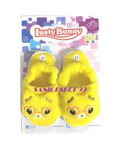 Sandal selop bayi Cewek bulu lusty bunny karakter