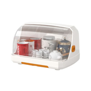 Murah Banget - Rak Pengering Air Piring dan Mangkok / Rak Piring Plastik dengan Penutup