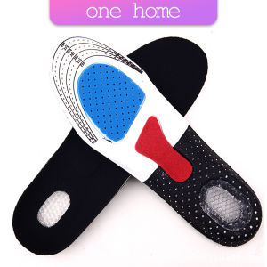 One Home แผ่นพื้นรอง ระบายอากาศได้ดี ซับเหงื่อ ดูดซับแรงกระแทก แบบนิ่ม สําหรับรองเท้ากีฬา insole
