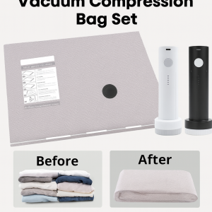 USB Electric Vacuum Compression Storage Bags Moisture Proof Mold Proof Dust Proof Travel Organizers Space Saving Clothes Storage