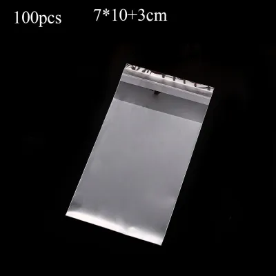【COD&Fast Delivery】 100pcs Party Supplies Candy Package Biscuit Gift Transparent Seal OPP Self Adhesive Cookie Bags
