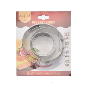 Kitchen Stainless Steel Cake Decoration Mold Cake Mold Kitchen Baking Mold Chocolate Molds for Lollipop Easy to Clean