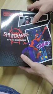 Penhao store Miles Morales KO SV-ACTION Peter B Parker PS4 Iron Change Face Anime Articulated Action Figure Model Dolls