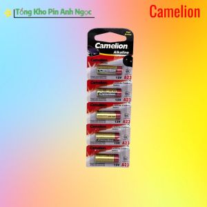 Vỉ 5 Viên Pin A23 Camelion 12V Cho Điều Khiển Remote Cửa Cuốn  Pin Chuông Cửa