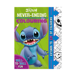 Disney Stitch 6M Never Ending Colouring Book For Kids