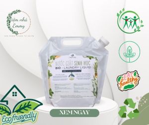 [Túi refill 4L9] nước giặt sinh học One4one sản phẩm giặt giũ tẩy rửa chăm sóc gia đình lên men từ rau củ quả sạch và lành tính cho gia đình và thân thiện với môi trường. Dạng túi refill
