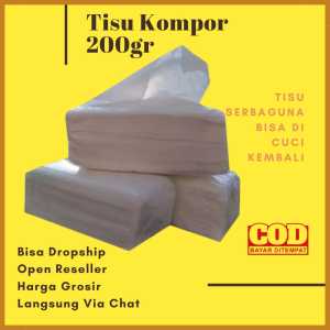 [Promo Hari Ini] 2pack Tisu Kompor Ajaib Tissu Bisa Dicuci Tissue Menyerap Minyak - Tisu Serbaguna Kemasan 200gr - Tissu Multi Fungsi - Terbaru  Murah Terlaris