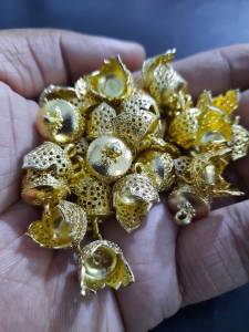 ฝาตะกรุดลายฉลุหัวดิ่ง (หัว+หัว) พร้อมหลอด 3-6เซน