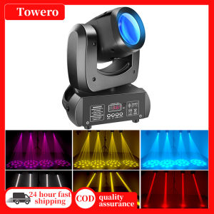100W Moving Head Beam Light RGBW 4 IN 1 with Gobo and Prism Professional Stage Lighting for DJ Disco Bar Wedding Birthday Party Live Event Show